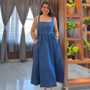 *. Cute Denim Dress*